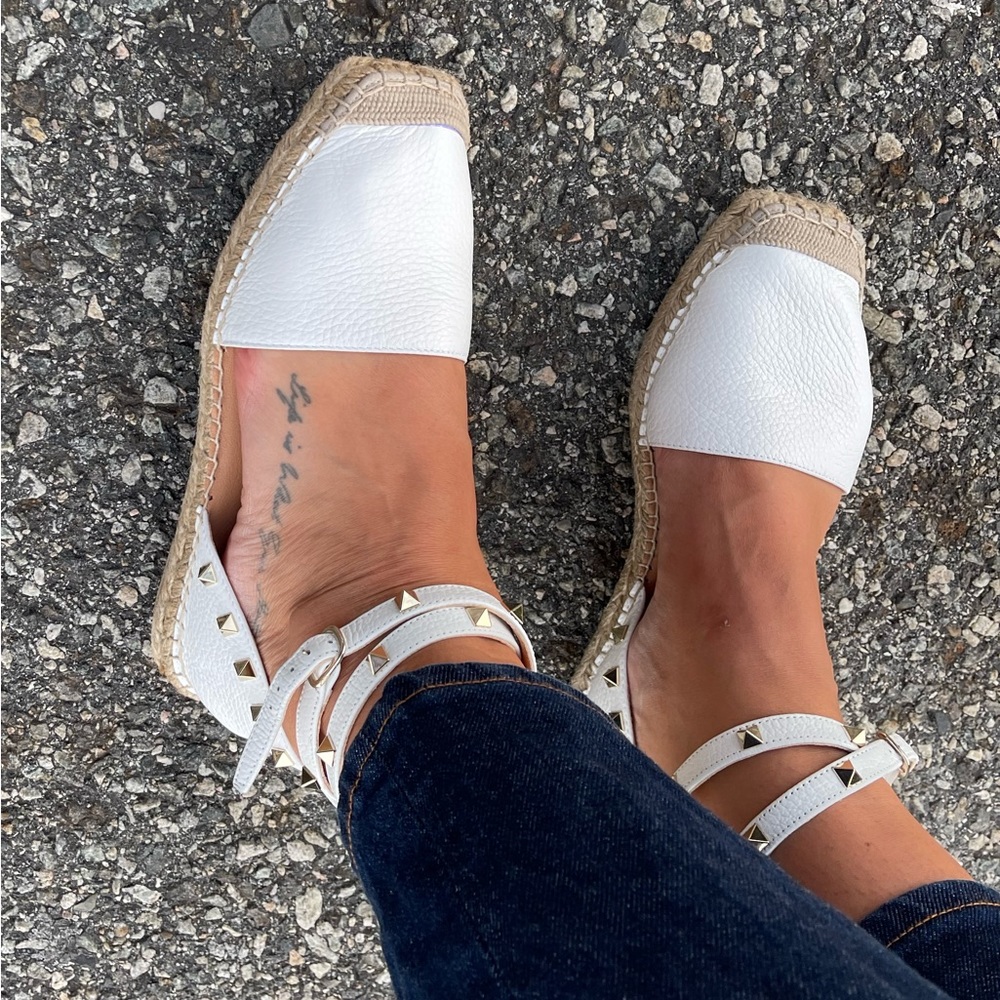 Leather espadrilles - Picture 3 of 5